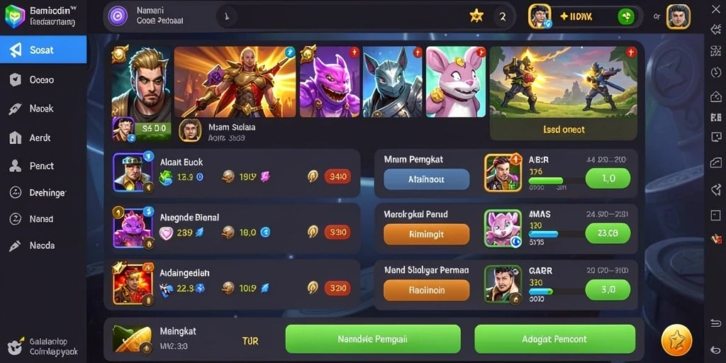Fitur multiplayer memungkinkan interaksi antar pemain.