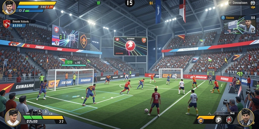 Mode turnamen yang menantang dan seru.