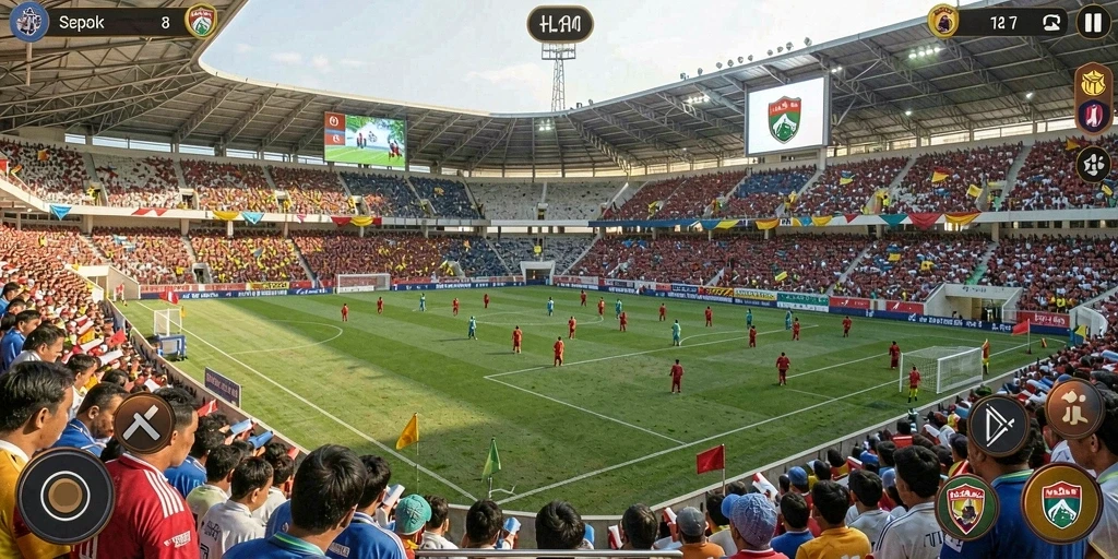 Pengalaman multiplayer yang seru dan interaktif.
