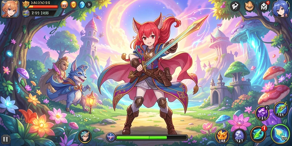 Koleksi item dan power-up yang menarik untuk digunakan.