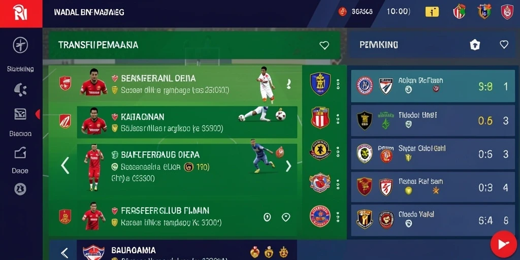 Tantangan menarik di setiap level.