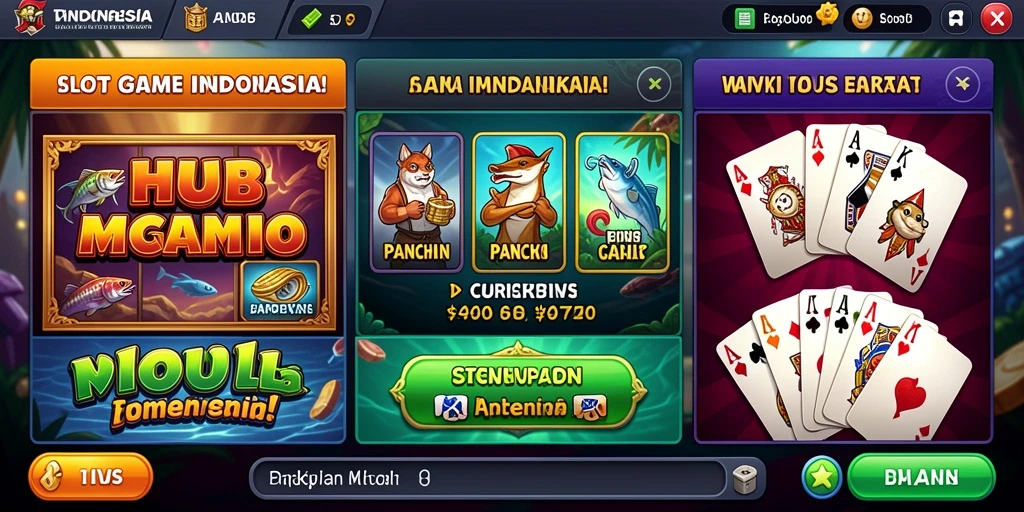 Menampilkan momen seru dalam multiplayer.